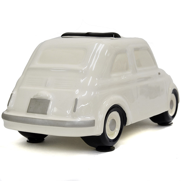 FIAT 500 Coin Bank(Large/White)