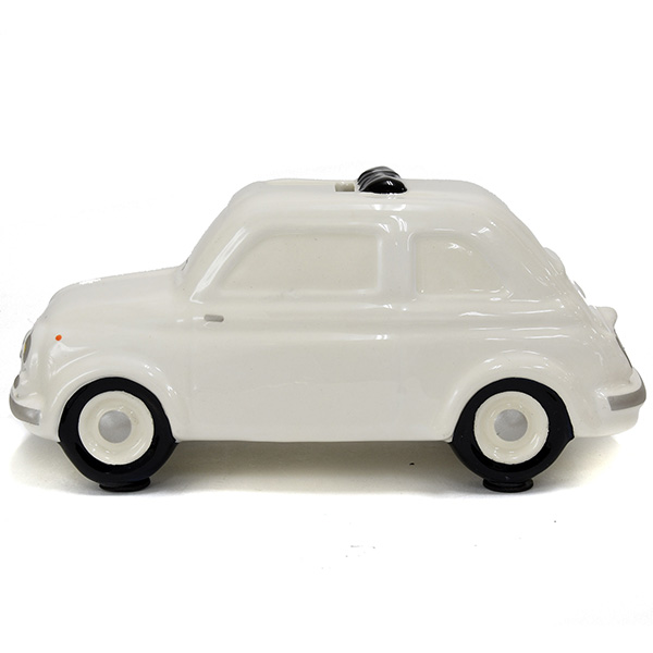 FIAT 500 Coin Bank(Large/White)