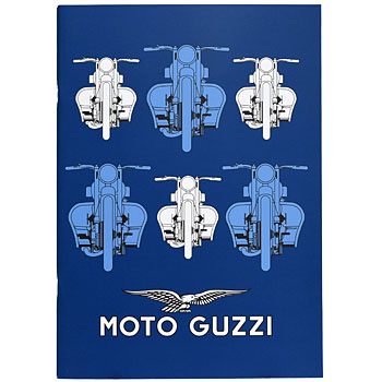 MOTO GUZZI Official A4 Note(Blue)