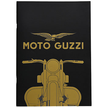 MOTO GUZZI Official A4 Note (Black)