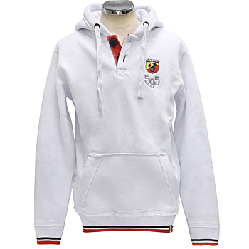 ABARTH 595 Hoody/White