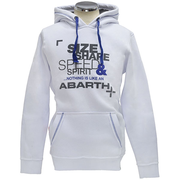 ABARTH Hoody-NOTHING IS LIKE/White-