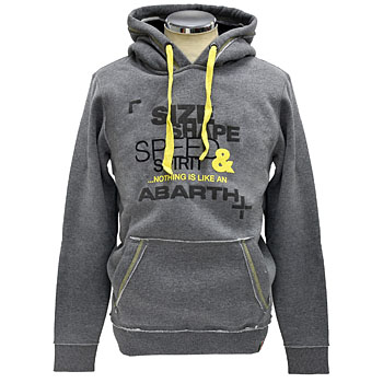 ABARTH Hoody-NOTHING IS LIKE/Grey-