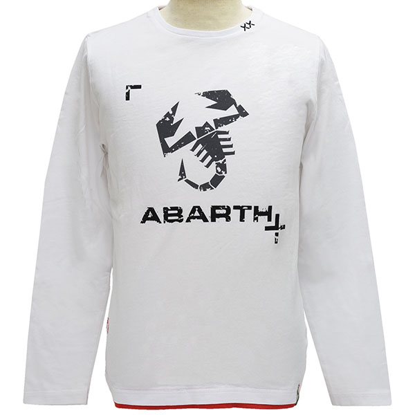 ABARTH Long Sleeves T-Shirts/White