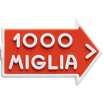 1000 MIGLIA Official Rubber Keyring 2015