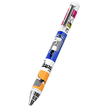 Vespa Official Ballpoint Pen-White-
