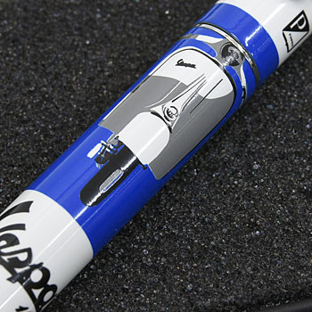 Vespa Official Ballpoint Pen-White-