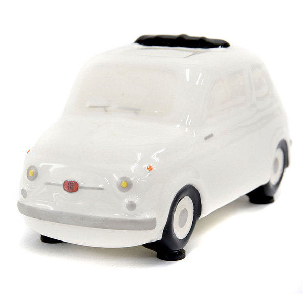 FIAT 500 Coin Bank(Small/White)