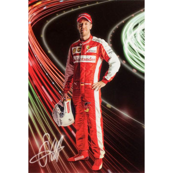 Scuderia Ferrari 2015フォトカード(S.Vettel)