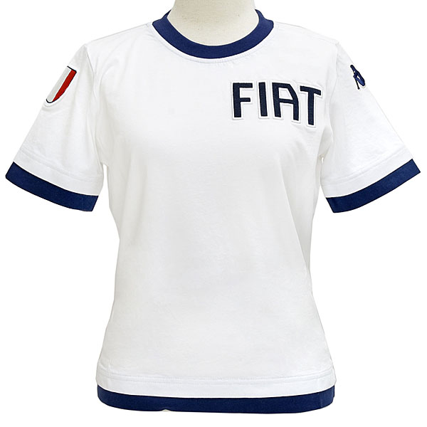 FIAT純正ロゴTシャツ (レディス) by Kappa
