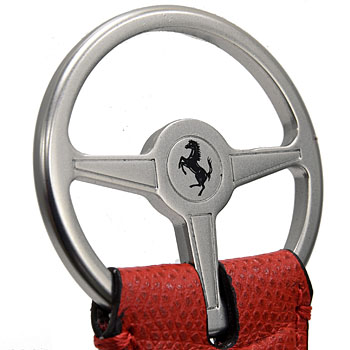 Ferrari Leather Keyring(Red)
