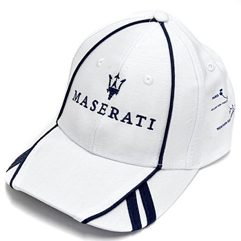 MASERATI Baseball Cap(Paris-Modena/White)