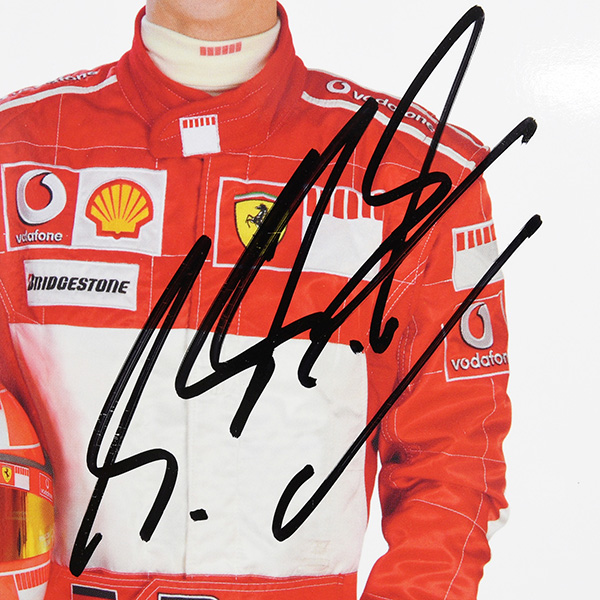 Scuderia Ferrari 2006 Press Card-M.Schumacher Signed- Type A