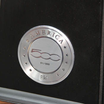 FIAT 500 America B-Piller Emblem