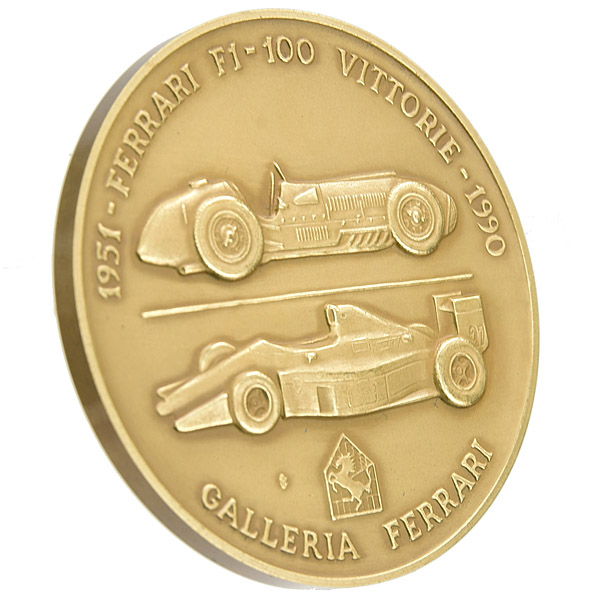 Scuderia Ferrari F1 100 wins Enzo Ferrari Memorial Medal
