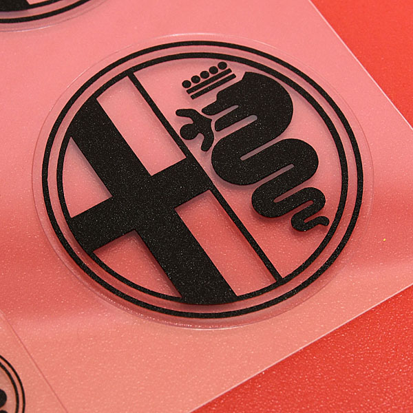 Alfa Romeo Sticker Set(Black)