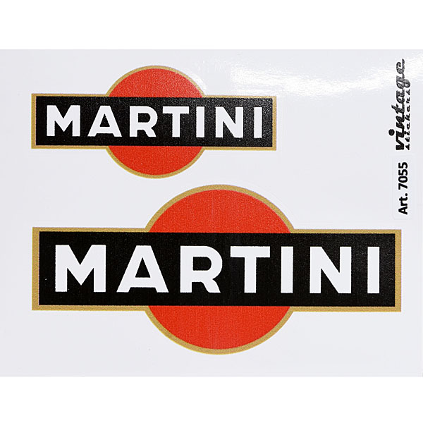 MARTINI Vintage Type Sticker