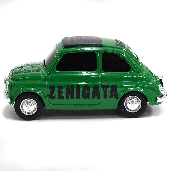 FIAT 500 Miniature Model with Lupin The Third-ZENIGATA/Green-