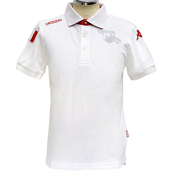 ABARTH 2015 Polo shirts(white) by Kappa