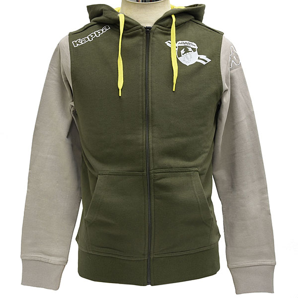 ABARTH Bi-Color Hooded Felpa(Military) by Kappa