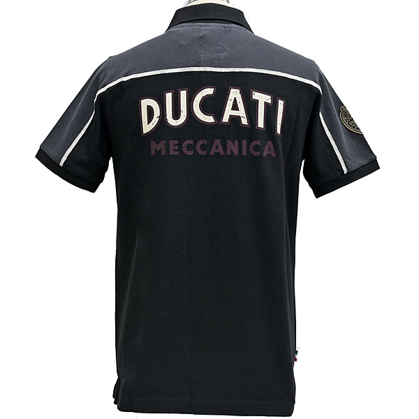 DUCATI Polo Shirts-MECCANICA-