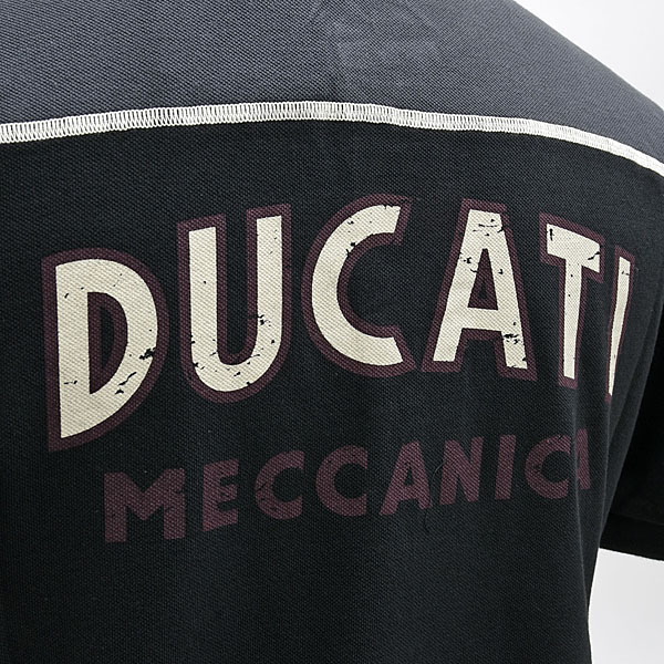 DUCATI Polo Shirts-MECCANICA-