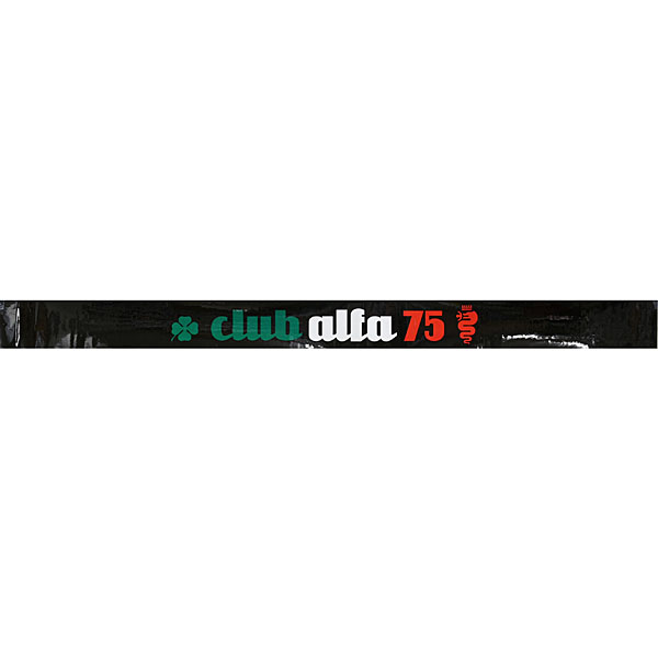 CLUB Alfa 75オフィシャルウィンドウシールドステッカー
