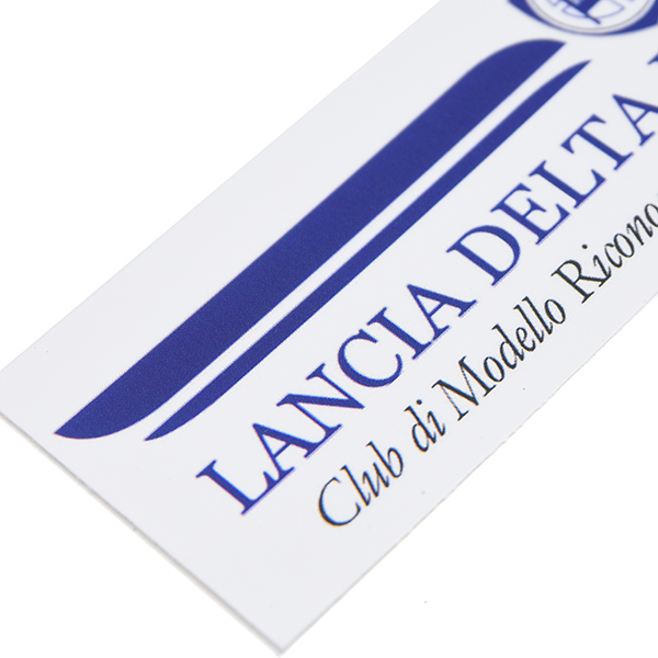 LANCIA DELTA Integrale Club 15anni Memorial Sticker