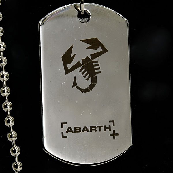 ABARTH Dog Tag Necklace