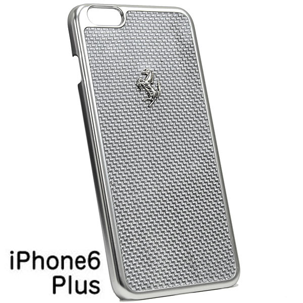 Ferrari½ãÀµ iPhone6/6s Plus ¥ê¥¢¥ë¥«¡¼¥Ü¥óÇØÌÌ¥±¡¼¥¹(¥·¥ë¥Ð¡¼)