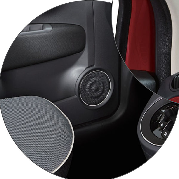 FIAT 500 Chrome Speaker Trim Set(Lower)<br><font size=-1 color=red>12/23到着</font>