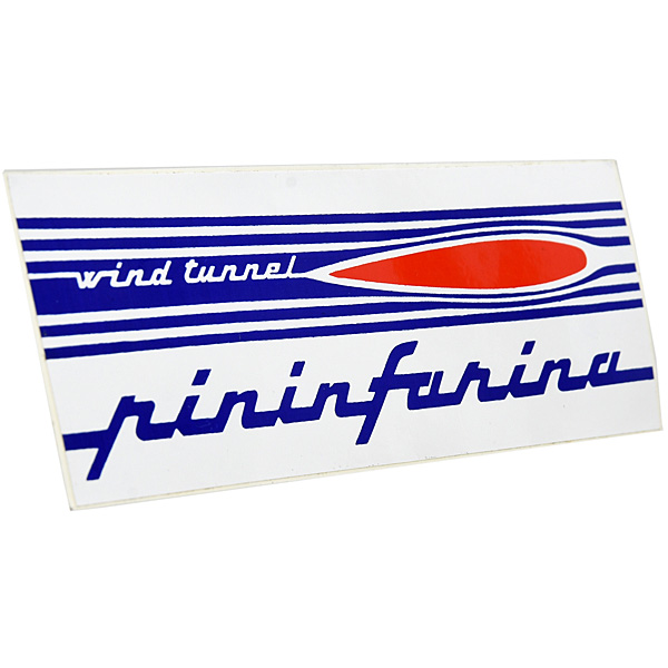 Pininfarina Wind Tunnel Sticker