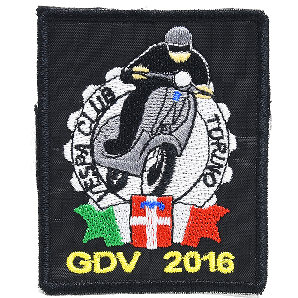 Vespa Club Torinoワッペン-GDV 2016-