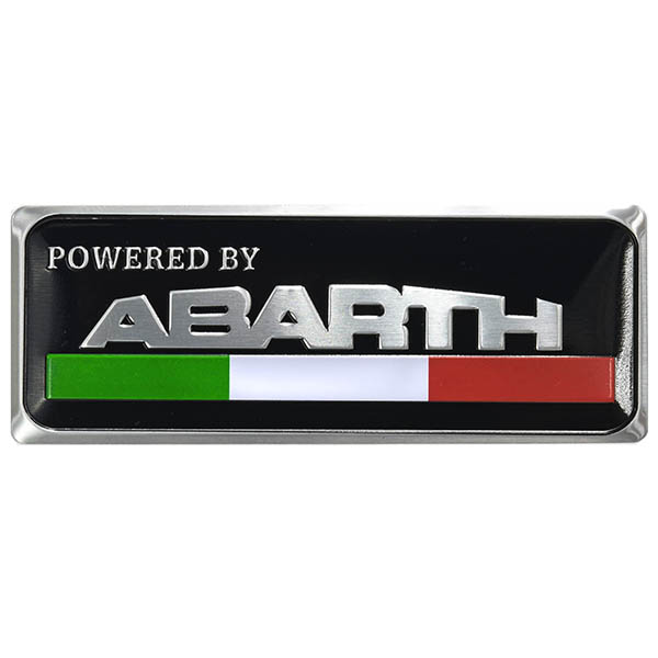 Powered by ABARTH Plate