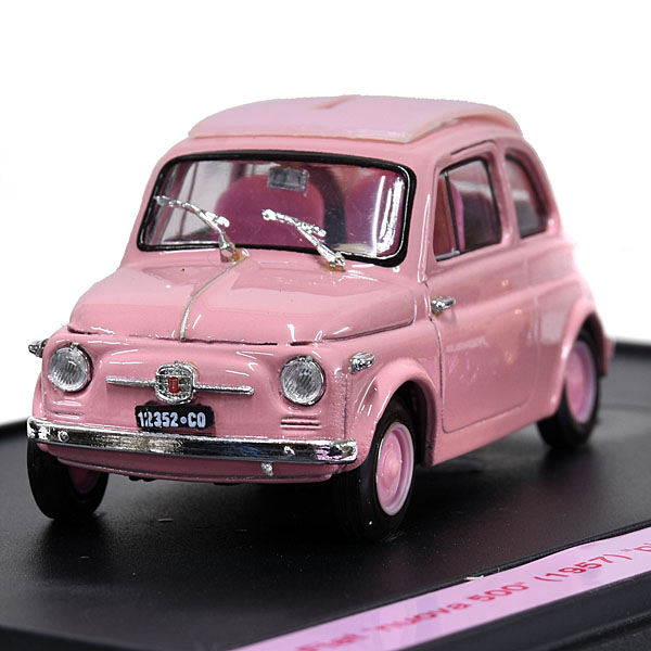 1/43 FIAT 500 Miniature Model -Pink- Brumm 30anni Edition-