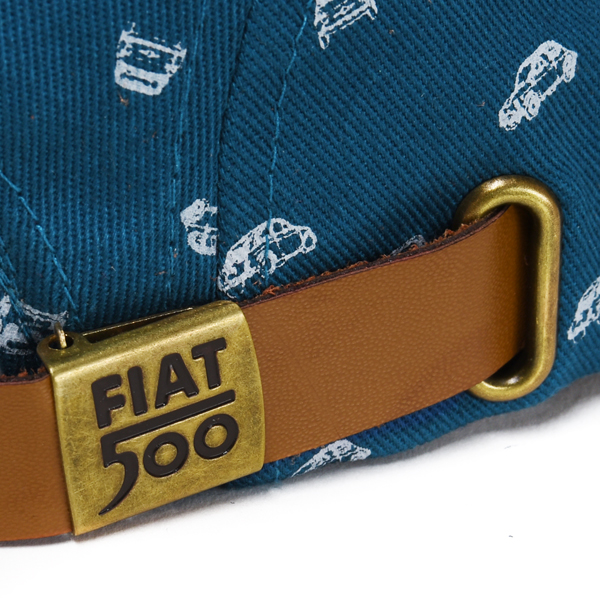 FIAT純正Nuova 500ベースボールキャップ(ブルー)
