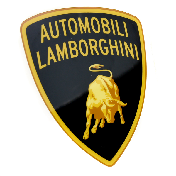 Lamborghini Emblem Shaped Sticker