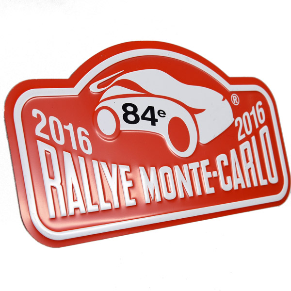 Rally Monte Carlo 2016 Official Metal Plate(Small)