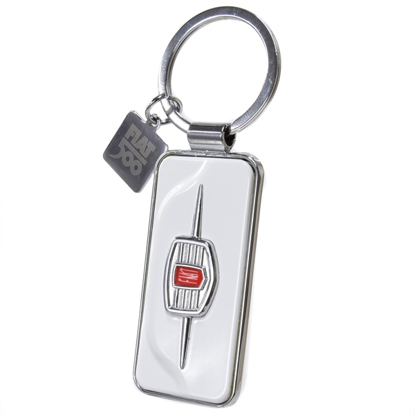 FIAT Nuova 500 Front Grill Keyring(white)