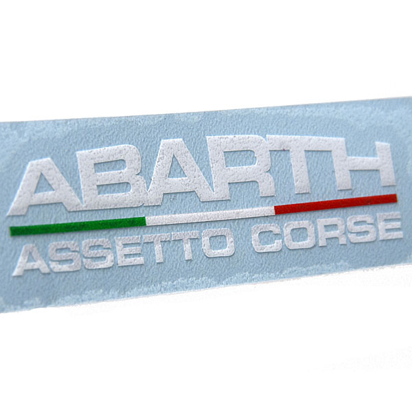 ABARTH ASSETTO CORSE Logo Sticker (Die Cut/XS)
