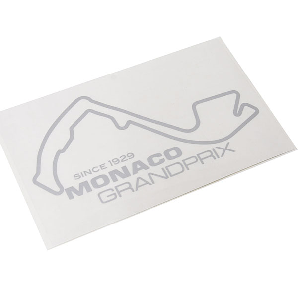 MONACO Grand Prix Official Sticker(Silver)
