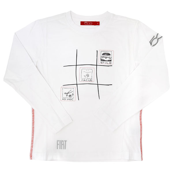 FIAT純正キッズ用Tシャツ(長袖)