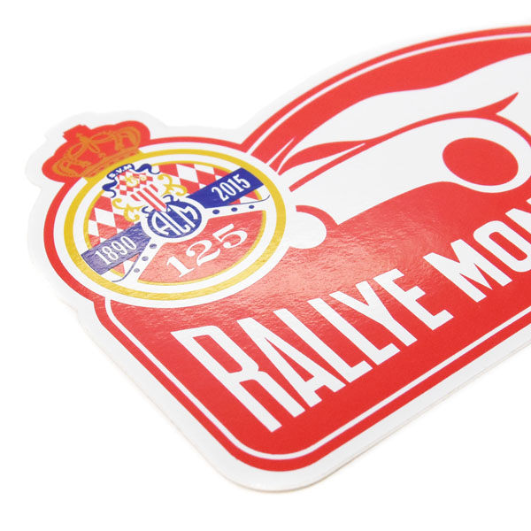 Rally Monte Carlo 2015 Official Sticker(125th Anni)