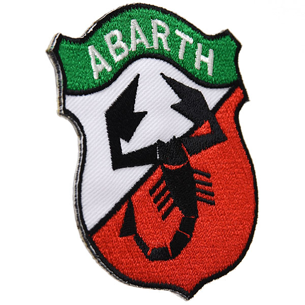 ABARTH Old Emblem Tach (White/Red)