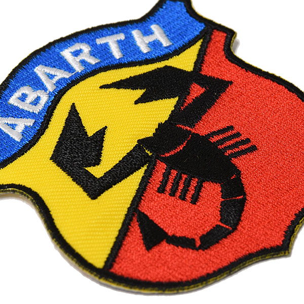 ABARTH Old Emblem Patch (Yellow/Red)