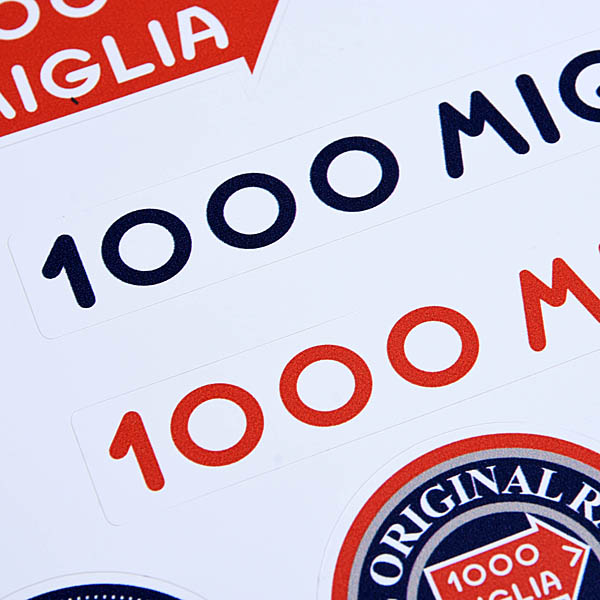 1000 MIGLIA 2025 Official Sticker Set