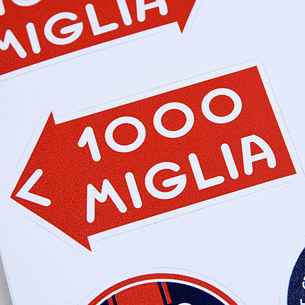 1000 MIGLIA 2025 Official Sticker Set