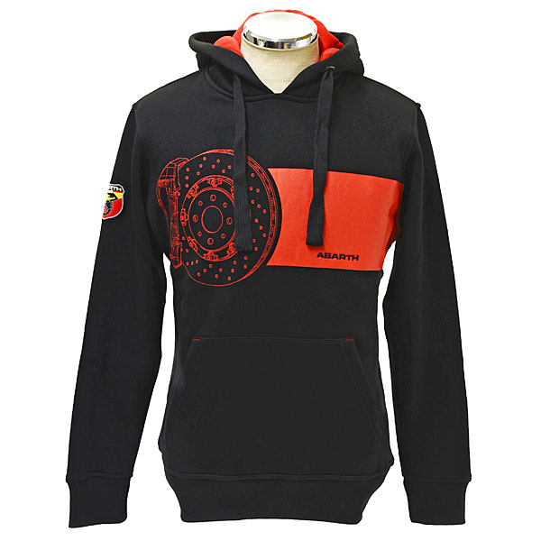 ABARTH Hooded Felpa(Technical/Black)