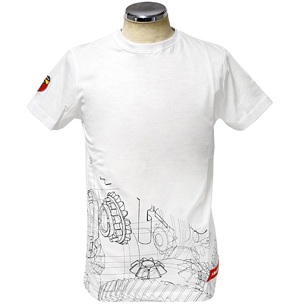 ABARTH T-Shirts(Technical/Mission Gear)White