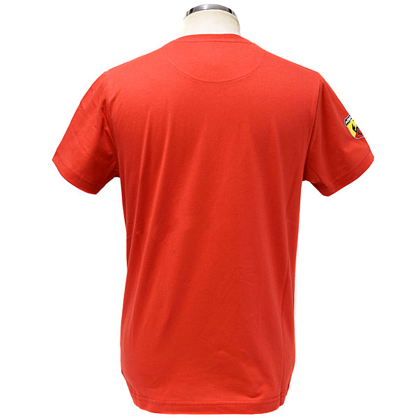 ABARTH T-Shirts(Technical/Wheel)Red